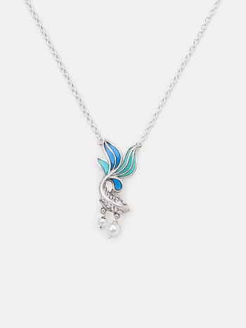Flow through Ripples Necklace in 925 Silver