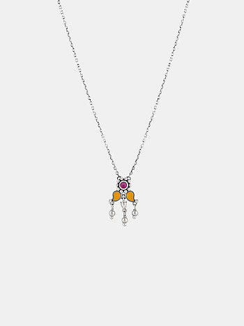 Thirkan Necklace in Oxidised 925 Silver