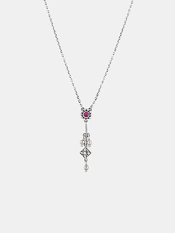 Gati Necklace in Oxidised 925 Silver