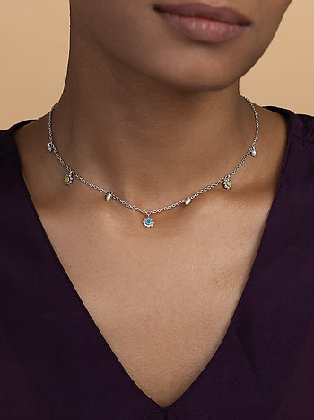 Ghoomer Necklace in Oxidised 925 Silver