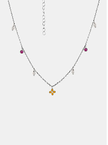 Bhanwar Necklace in Oxidised 925 Silver