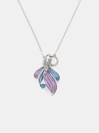 Flow through Tides Necklace in 925 Silver