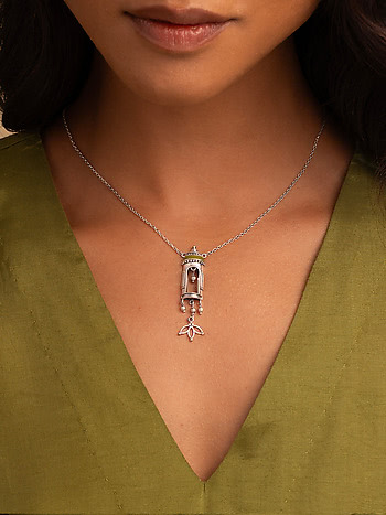 Kolika Necklace in Oxidised 925 Silver