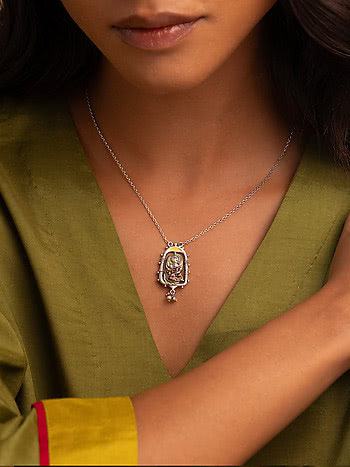 Romoni Necklace in Oxidised 925 Silver