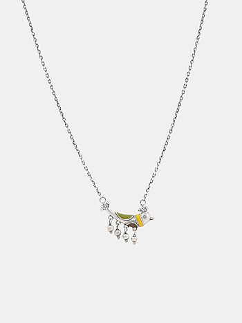 Khag Necklace in Oxidised 925 Silver
