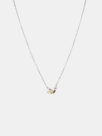 Chuno Paakhi Necklace in Oxidised 925 Silver