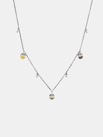 Mukul Necklace in Oxidised 925 Silver