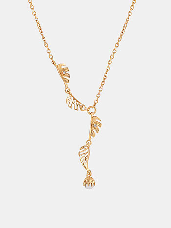 Rising Vine Necklace in Gold Plated 925 Silver