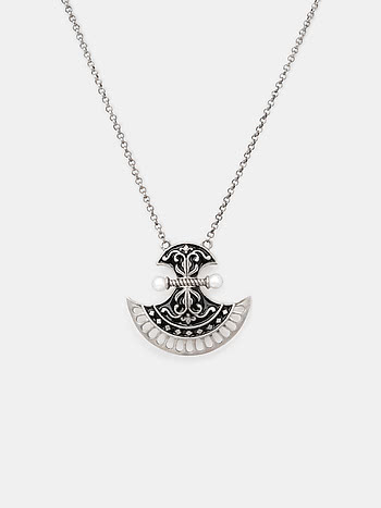 Untamed Axe Necklace in 925 Silver