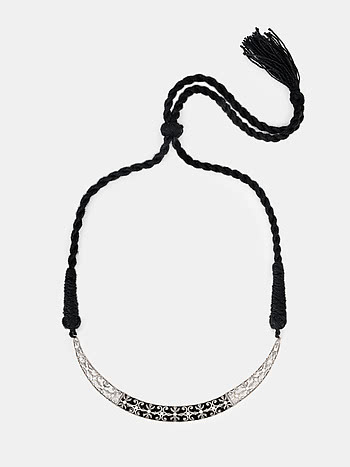 Fierce Chakram Necklace in 925 Silver
