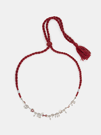 Bagicha Necklace in 925 Silver