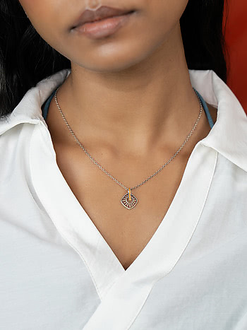 In My Swadhin Era Necklace in 925 Silver