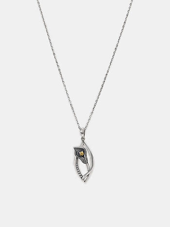 Lily of Giggles Necklace in 925 Silver