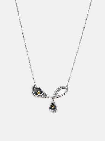 Lily of Spirits Necklace in 925 Silver