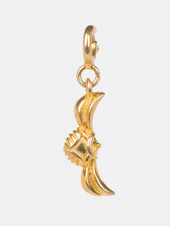 Golden Snitch Charm in Gold Plated 925 Silver