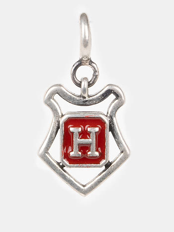 Hogwarts Crest Charm in 925 Silver