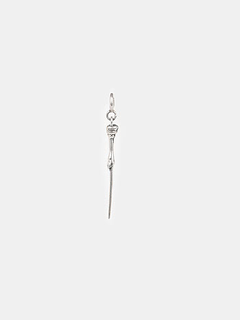 Wand Charm in 925 Silver
