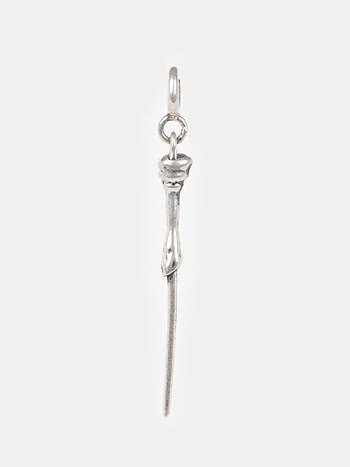 Wand Charm in 925 Silver