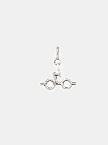 Scar and Specs Charm in 925 Silver