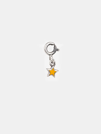 Star Charm in 925 Silver
