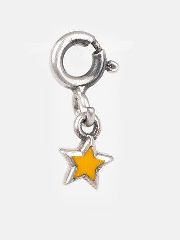 Star Charm in 925 Silver