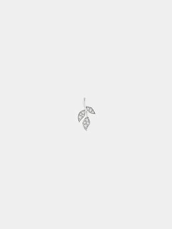 Whisper Leaf Pendant in 925 Silver