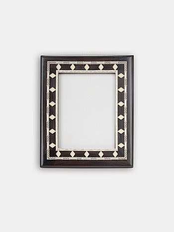 Kumbha Photo Frame in Oxidised 925 Silver
