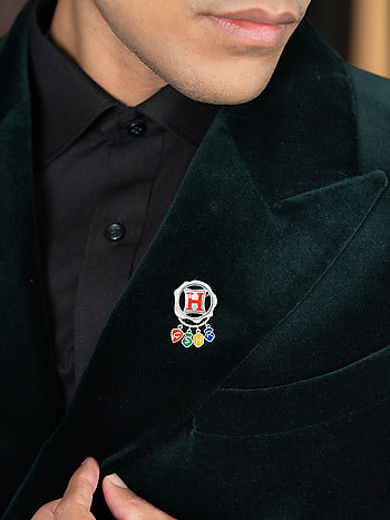 Hogwarts Brooch in 925 Silver