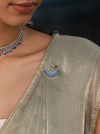 Oxidised Owning My Perfectionist Tendencies Brooch