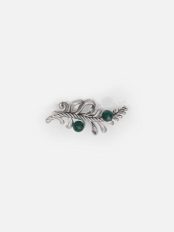 Revive Oxidized Brooch in 925 Silver
