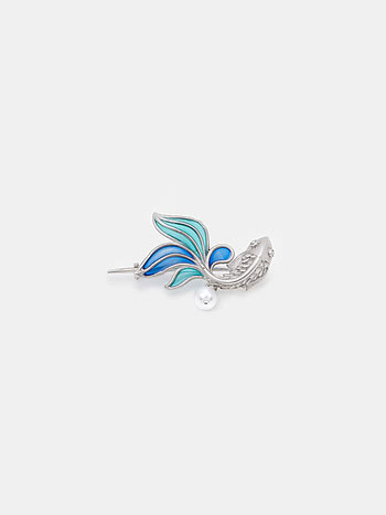 Flow through Change Brooch in 925 Silver