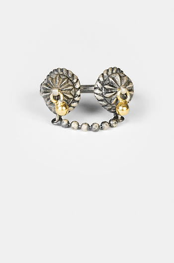 Antique Keladi Shield Ring