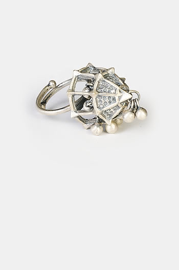 Antique Umadevi Shield Ring
