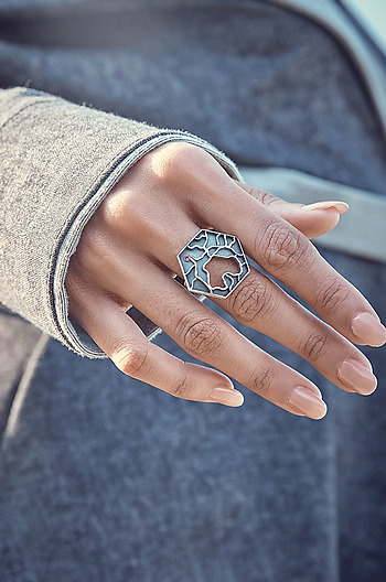 Dimpled Skin Ring