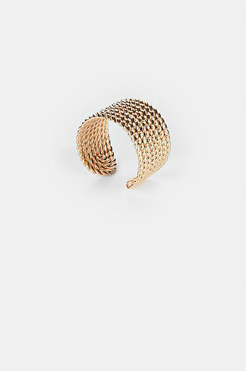 Issa Mood Ring in Gold Plating