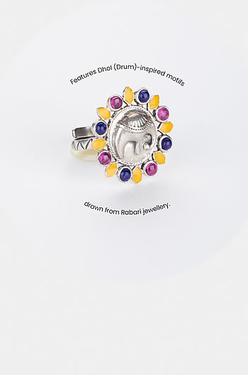 Haathi Motif Ring