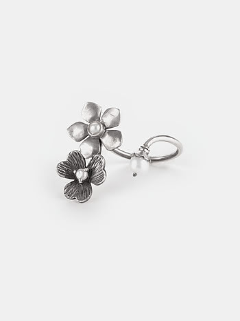 Rei K Ring in 925 Oxidised Silver