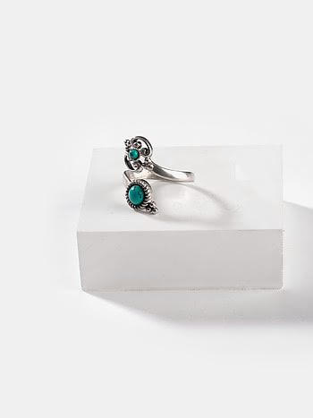 Antique Ivoryday Wear Ring in 925 Silver