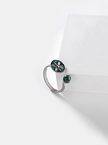 Owning My Candid Conversations Ring in 925 Silver