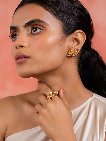 Gold Bridal Earrings  Best Gold Earring Designs From Kalyan Jewellers