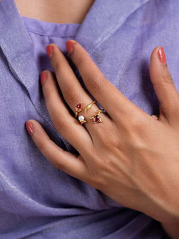 Caratlane stackable sale rings