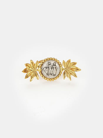 Preethi Ring in Dual Plated 925 Silver