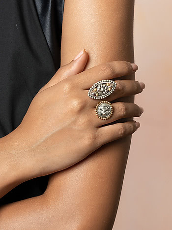Sundara Ring in Dual Plated 925 Silver