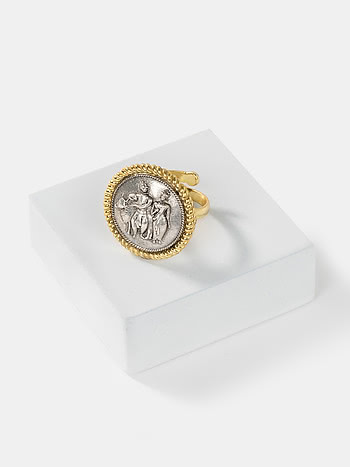Janaru Ring in Dual Plated 925 Silver