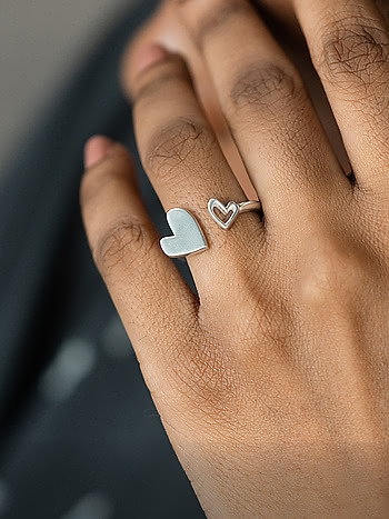 Silver Rings Designs starting @ Rs. 510 -Shaya by CaratLane