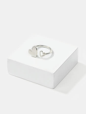 You and Your Uncontrollable Heart Laughter Ring in 925 Silver