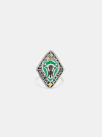 Slytherin Ring in 925 Silver