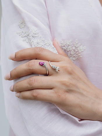 Maua Ring in 925 Silver