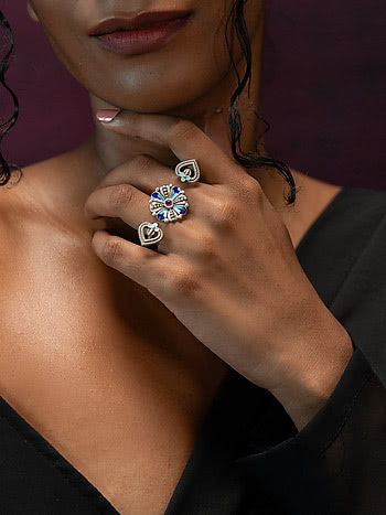 Dhuni Ring in 925 Silver