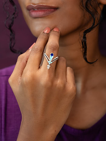 Mezaj Ring in 925 Silver